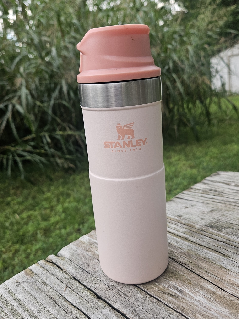 Stanley Pink Insulated Travel Mug - Lightweight On-the-Go